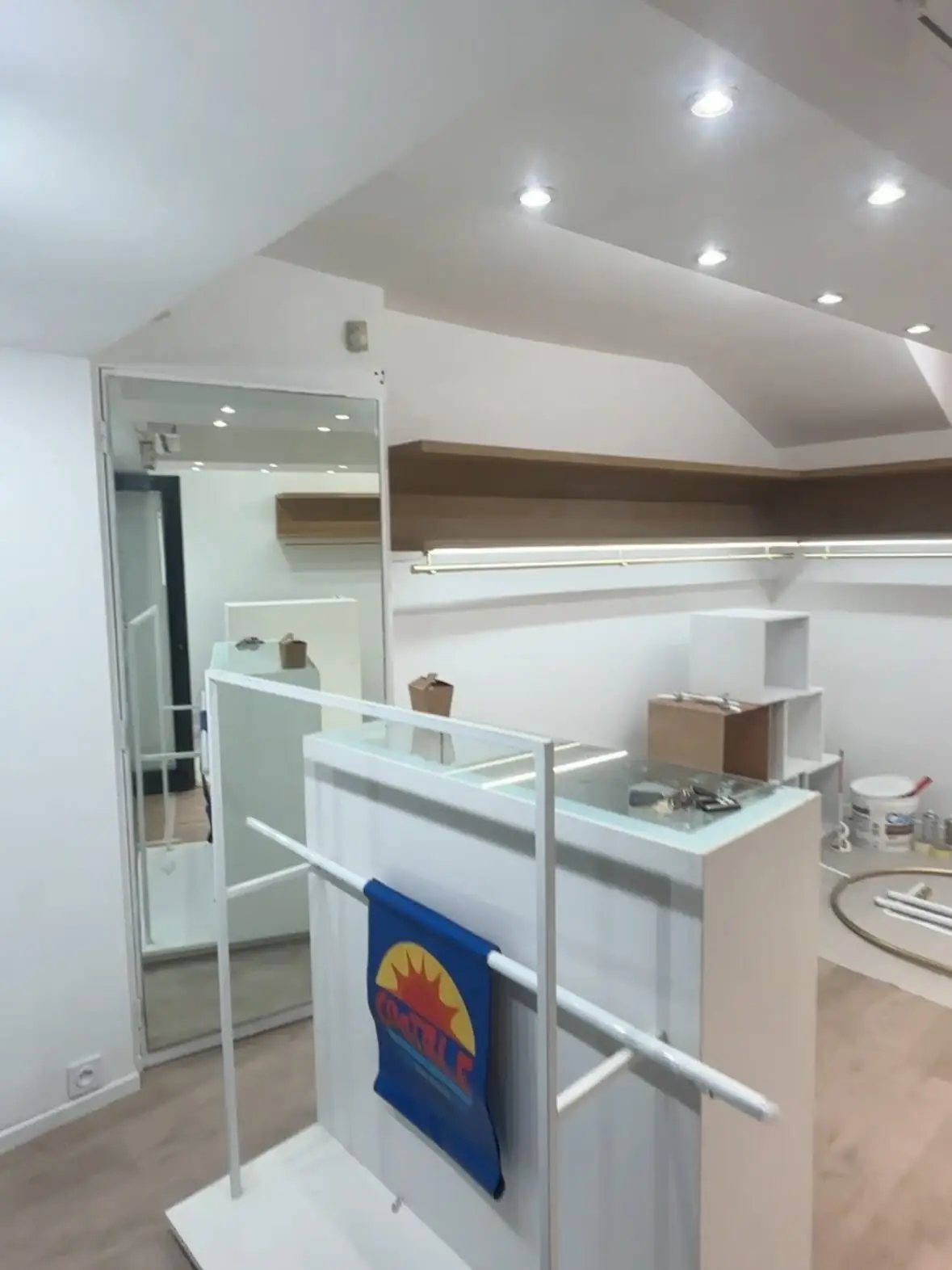 Rénovation magasin Saint-Tropez, vue 5