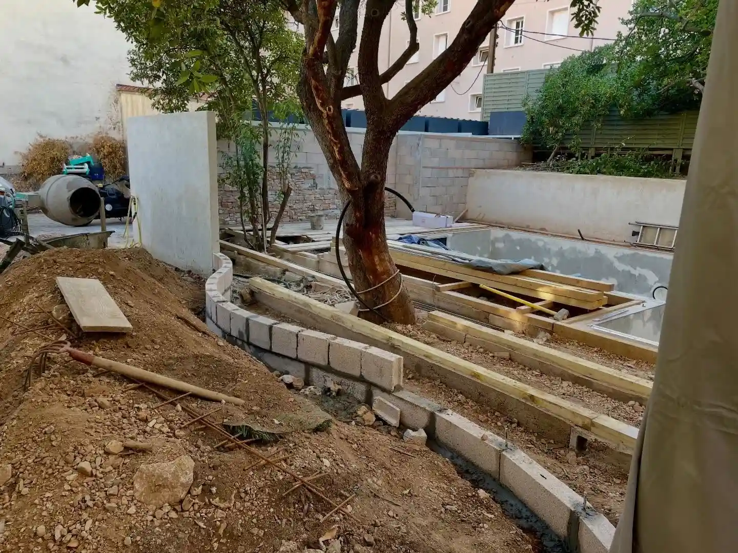 Création piscine Toulon — vue 5